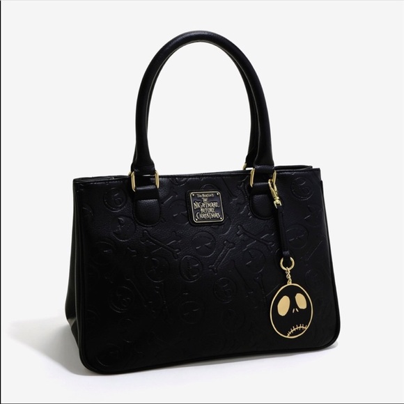 Loungefly Handbags - Loungefly NBC Jack Skellington Debossed Handbag